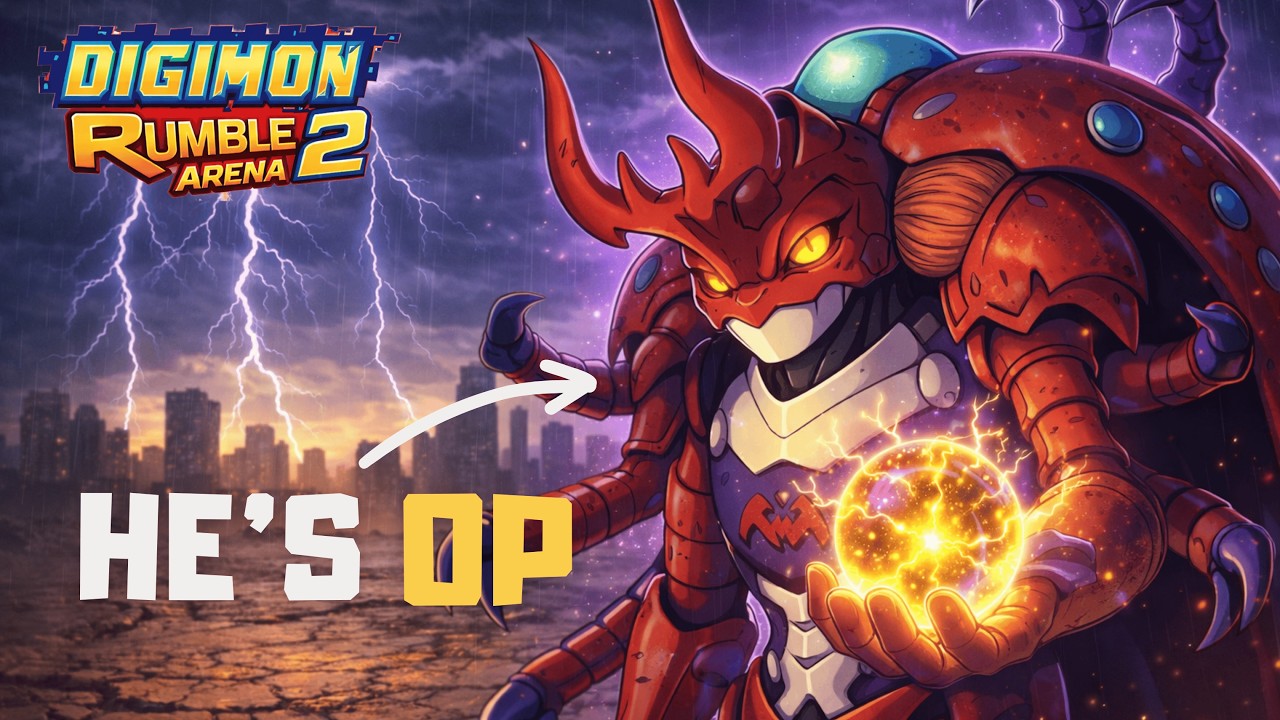 Gameplay Tentomon【Digimon Rumble Arena 2】