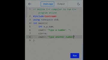 Simple C++ Program for Adding Two Numbers