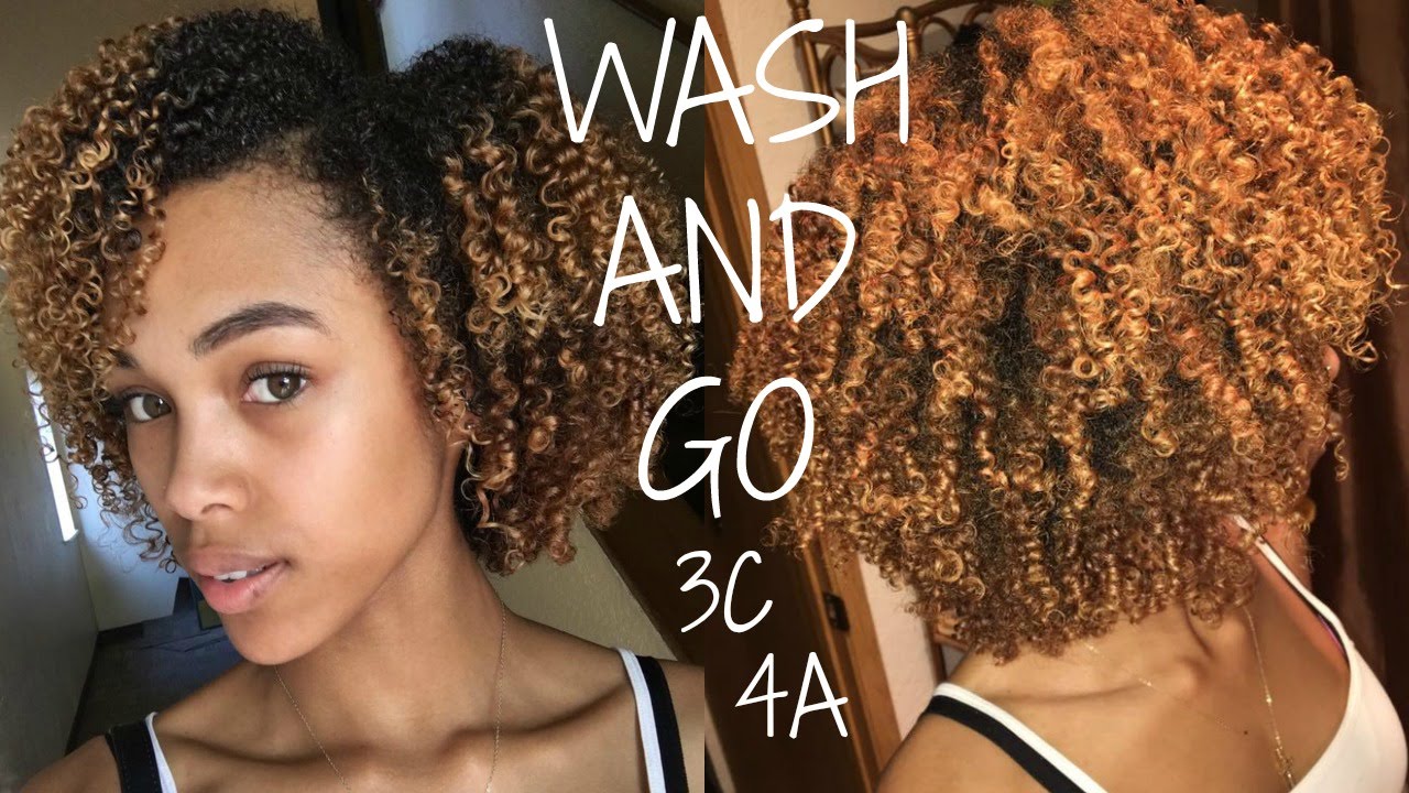 Another Super Defined Wash & Go (shingling method) | The Mane Choice Biotin Infused Styling Gel