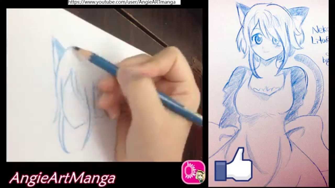 Angie S繪畫 漫畫女角色的畫法draw Anime Girl By Pencil Youtube Angie S繪畫 漫畫女角色的畫法draw Anime Girl By Pencil Youtube