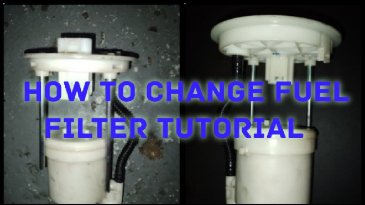 Toyota Camry 2017 replace fuel filter - YouTube