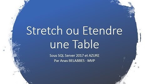 DynIT - Etendre une Base de données sur Azure sous SQL Server 2017