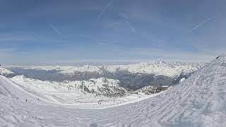 360° VR of Mont Blanc from Aiguille Rouge