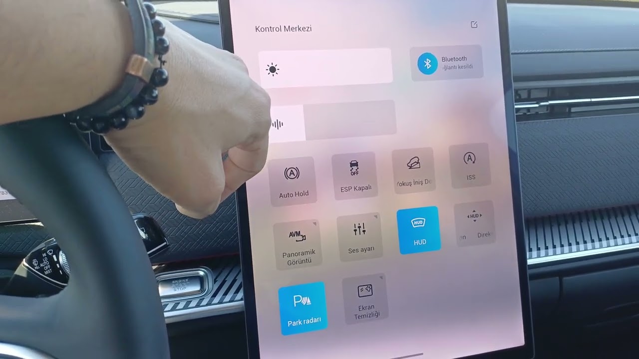 Jaecoo 7 Start Stop ve Auto Hold Açma - Kapatma