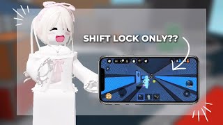 I PLAYED MM2 USING ONLY SHIFT LOCK (ROBLOX)