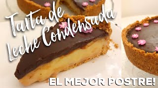 TARTA DE LECHE CONDENSADA Y CHOCOLATE ~ POSTRE FÁCIL IMPERDIBLE! ~ RECETAS FÁCILES TARTA DE LECHE CONDENSADA Y CHOCOLATE ~ POSTRE FÁCIL IMPERDIBLE! ~ RECETAS FÁCILES