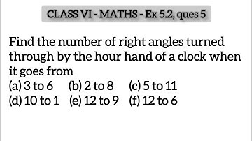 Q5 - Ex 5.2 - understanding elementary shapes- Chapter 5 - Class 6th Maths | Class 6 maths ex 5.2 q5