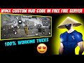 @M1NX__ CUSTOM HUD CODE IN INDIAN SERVER FREE FIRE MAX 🤩