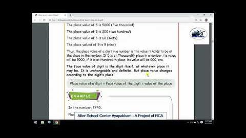 Rotary Club of Ambattur Class 4 Maths Chapter 2 Numbers Part 3