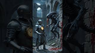 Shaolin Monk vs Futuristic Phantom
