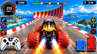 🔥 Monster Truck Mega Ramp Racing 2026 🚛 Impossible Stunts, Extreme Crashes & Epic Gameplay #Part2 screenshot 4