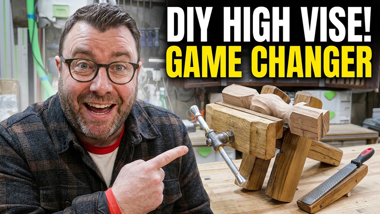 Самая дешевая сборка тисков для резьбы по дереву и создания шаблонов своими руками