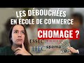Quels métiers après une école de commerce ?