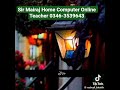 Sir Mairaj Home Computer Online Teacher 0346-3539643 #like #love #islam #dua #beautiful #viral #yt