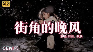 田园、张朕 - 街角的晚风│Tian Yuan  - Jie Jiao De Wan Feng『街角的晚风吹灭爱的梦，we still are done done done』【动态歌词MV】