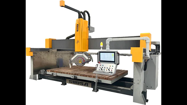 Shusa Mechatronics  Cubo 625 5A | 5 Axis CNC Bridge Saw Machine | Shusa CNC