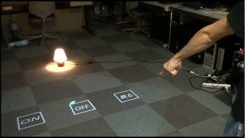 A robust finger pointing recognition method and interface applicaition