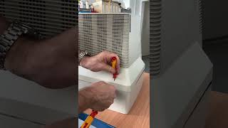 IBM 3472 Terminal - How to open the cover