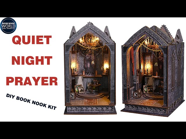 Cluease DIY Book Nook Kit (Hogwarts Room)