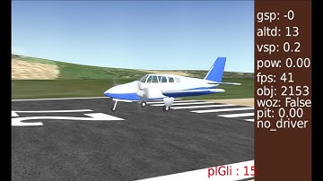 WDF(walk, drive and fly). Blender. Bge. Upbge. Car & Flight simulation