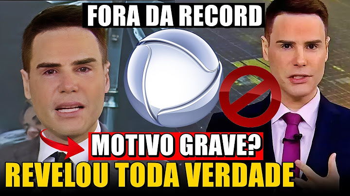 🔴PORQUE LUIZ BACCI SAIU DA RECORD? MOTIVO REAL APARECE E ASSUSTA