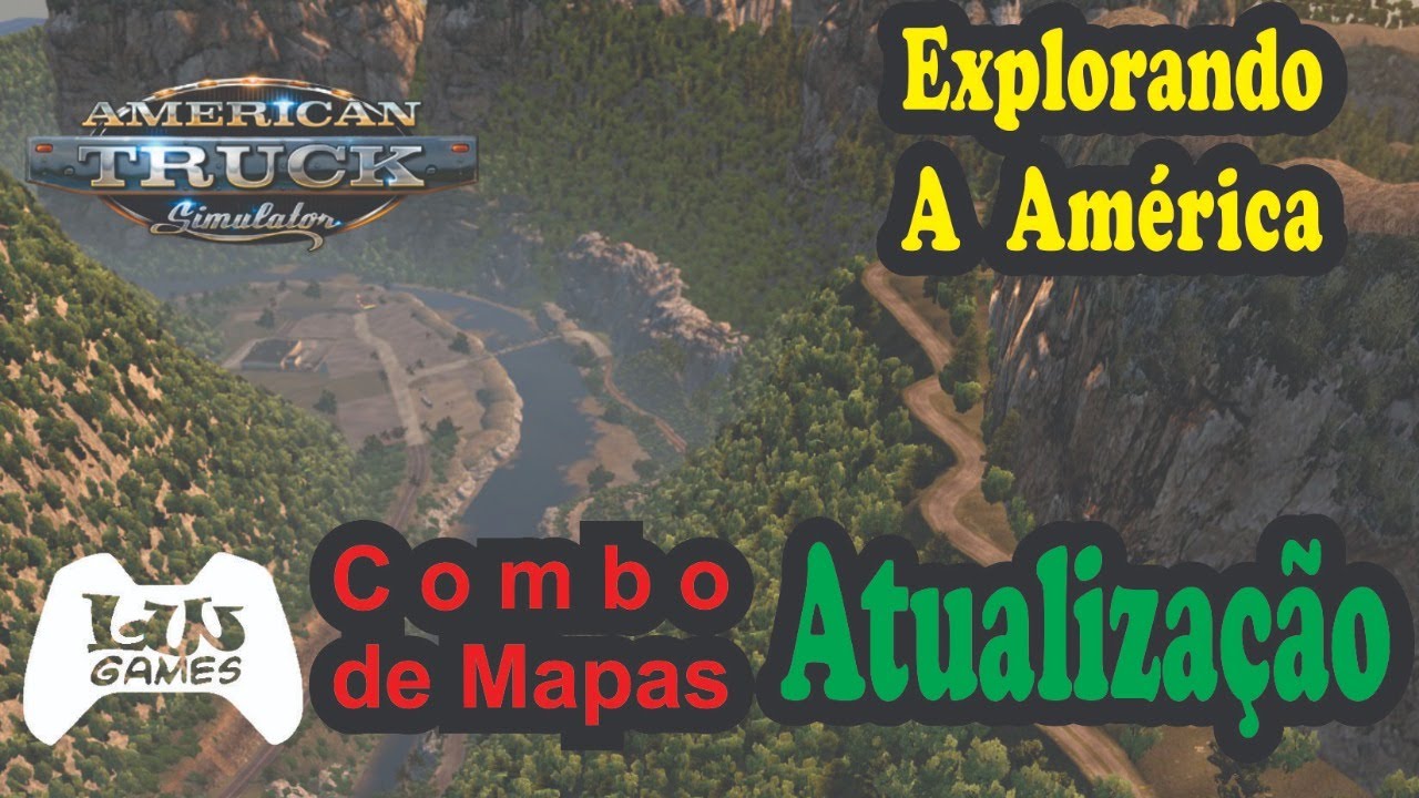 Explorando a América - Atualização Combo de Mapas ATS - YouTube