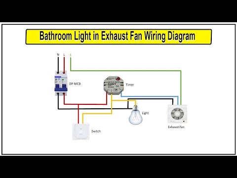 How To Wire A Extractor Fan Into Bathroom Light Switch Uk | Shelly Lighting