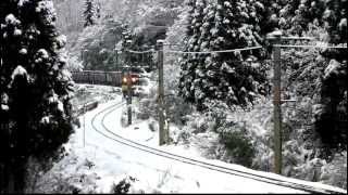 2009/1/11 EF64-1050牽引の伯備貨物3084レ