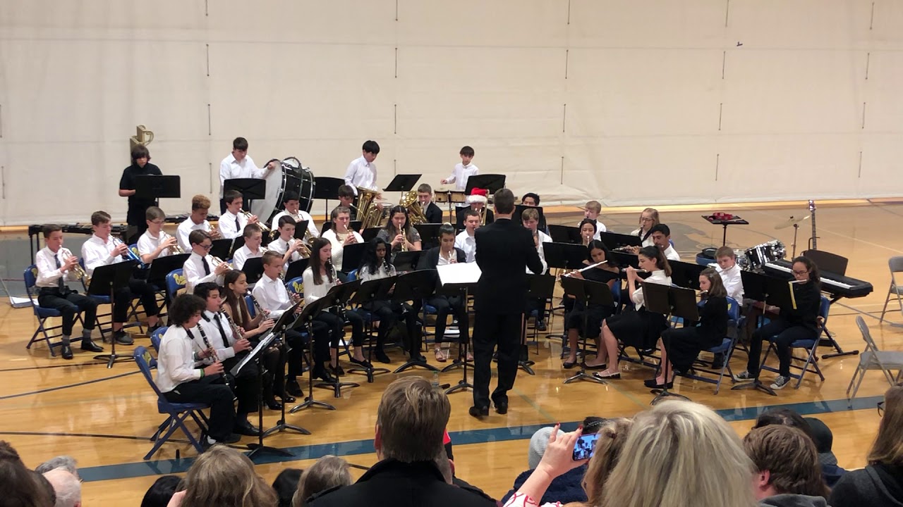 Maple View Middle School Advanced Band Chant and Tribal Dance YouTube