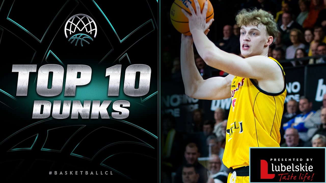 Top 10 Dunks of the Season | Basketball Champions League 2023