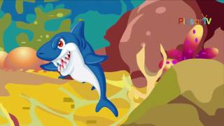 Shark Finger Family Songs | Sea Animals Nursery Rhymes For Children | Kidds Tv