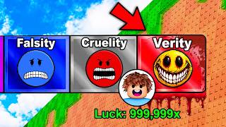 I Found VERITY Zones In Kick A Lucky Block...
