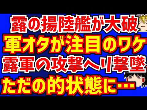 ウ軍がロシア揚陸艦を大破、軍オタ注目のワケ。攻撃ヘリは対空ミサイルの的…自衛隊は大丈夫？