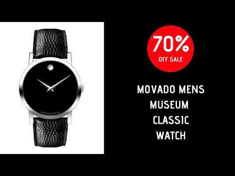 Xship.vn: Movado Men's 2100005 Museum Gold Classic Leather Watch. 