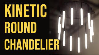 Kinetic Round Chandelier | MakerMan by MakerMan 4,130 views 1 year ago 5 minutes, 21 seconds