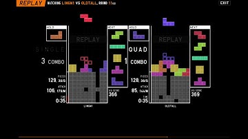 [TETR.IO] rng 39 spike with another ALL CLEAR