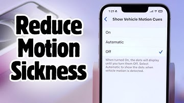 How to Activate Vehicle Motion Cues on iPhone 16e to Prevent Motion Sickness