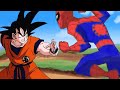 Goku vs the spectacular spiderman