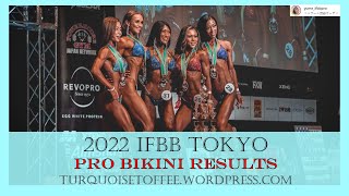 2022 IFBB Tokyo Pro Bikini Results