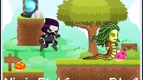 Scratch Tutorial | Ninja Platformer | Part 4 | How to make a platformer game in scratch