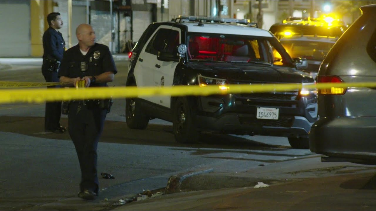 Man Stabbed in Stomach in Downtown Los Angeles; Suspect in Custody ...