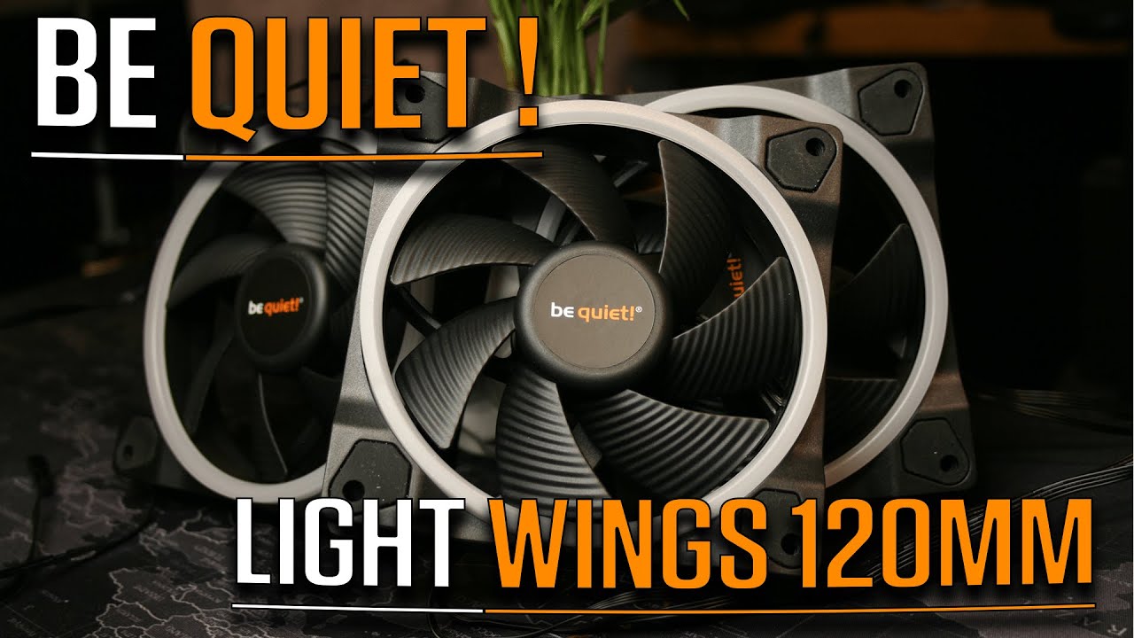 Be Quiet! Light Wings 120mm PWM ARGB High Speed - Ventilateur boîtier