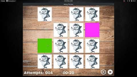 Memory Game - Java project with Swing