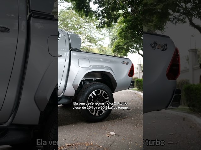 Video: TOYOTA HILUX SRX PLUS EM 60 SEGUNDOS!