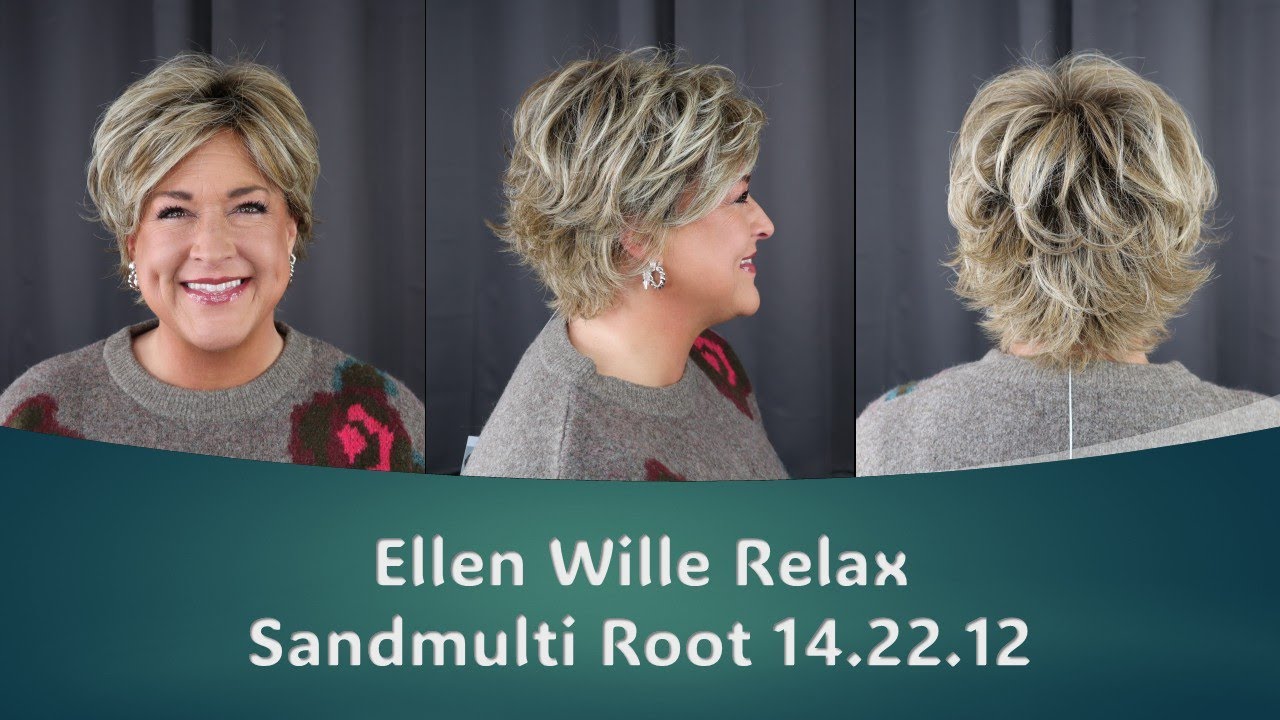 A wig that comes in a LARGE and an AVERAGE cap! Ellen Wille Relax in Sandmulti Root 14.22.12