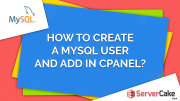 How to create a Mysql Database in Cpanel using the MYSQL database Wizard - ServerCake India
