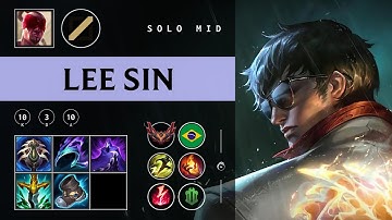 Lee Sin Mid vs Xerath - BR Grandmaster Patch 25.23