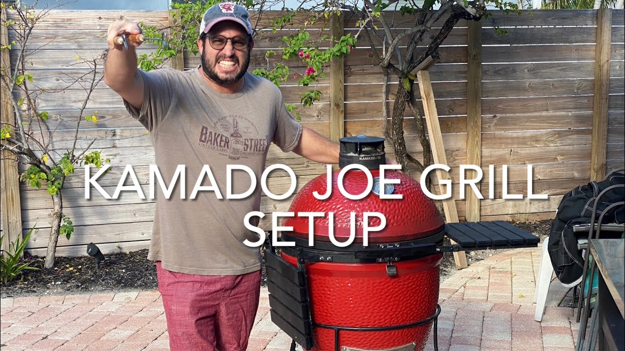 Setting up Kamado Joe for Grilling YouTube