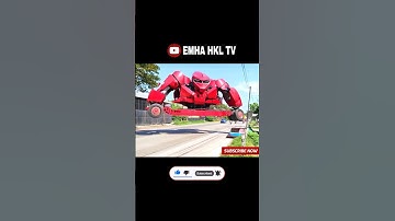 Tronton truck berubah robot #transformers #robot #ai