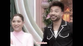 Desi vs Russian Food Challenge Ft. Elvish Yadav Ankita Lokhande Vikas Jain | Funny Moments screenshot 2